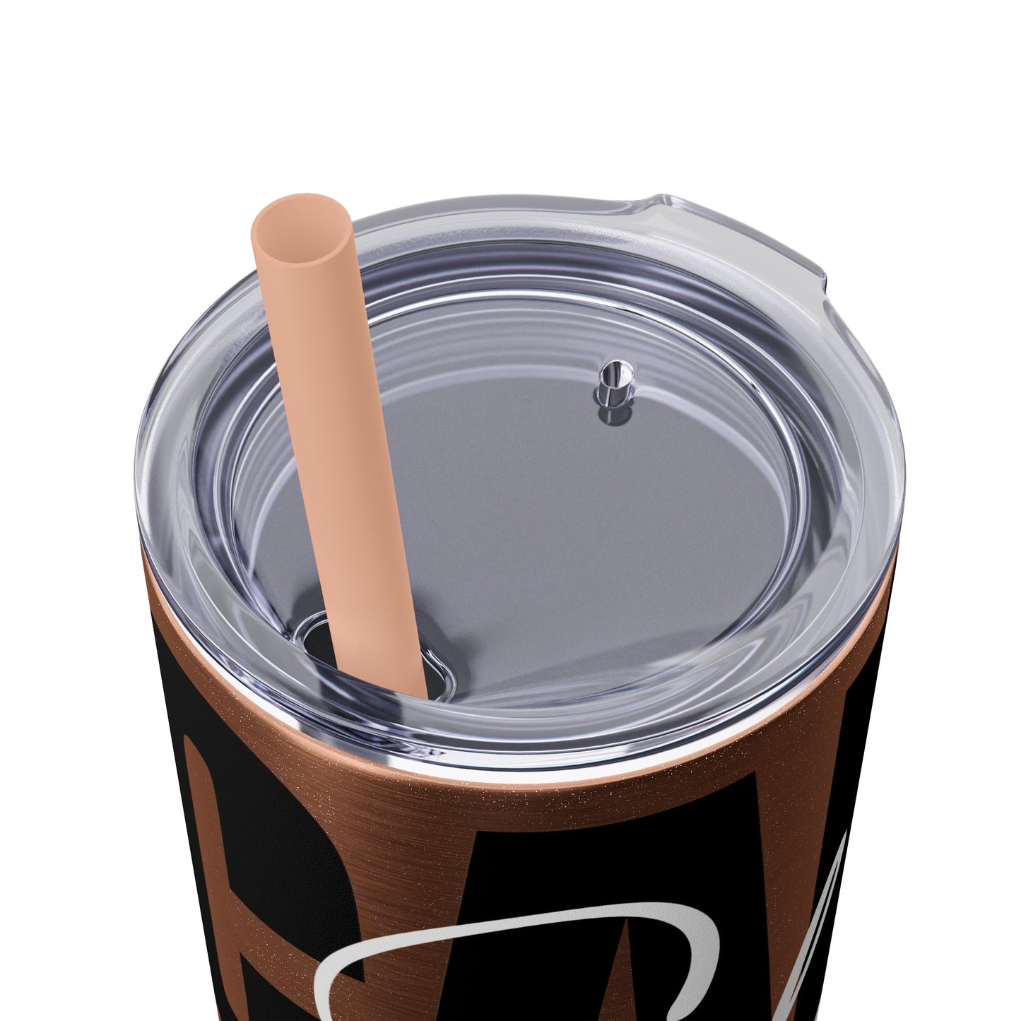 Logo Tumbler with Straw, 20oz