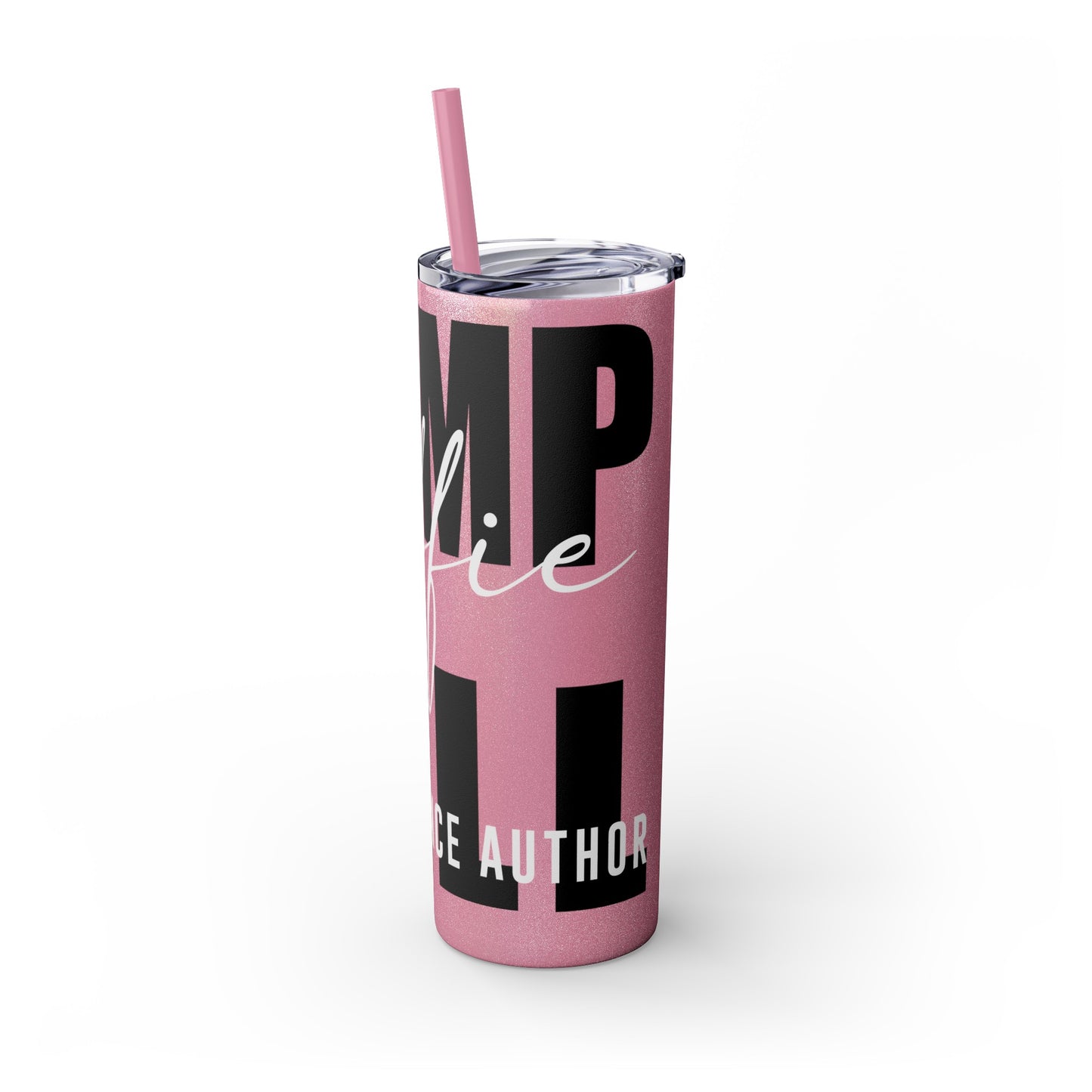 Logo Tumbler with Straw, 20oz
