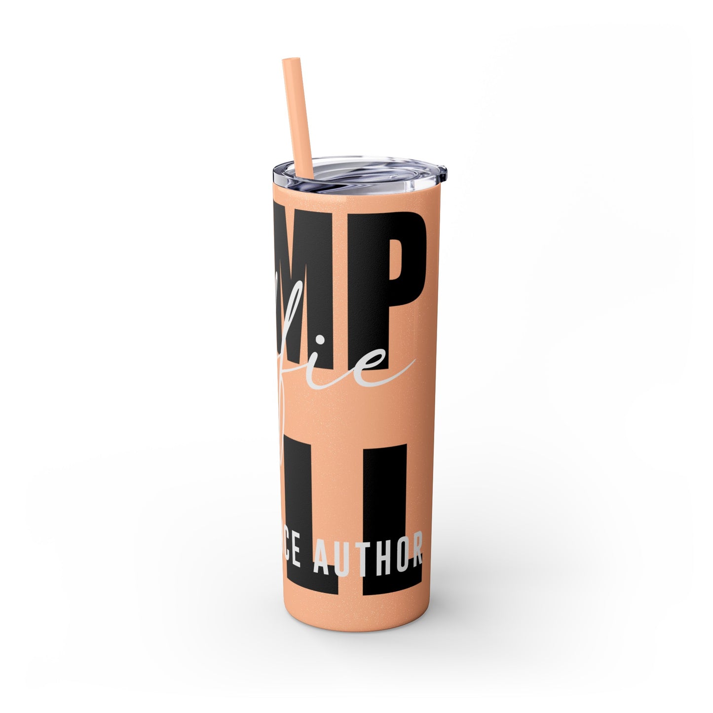 Logo Tumbler with Straw, 20oz