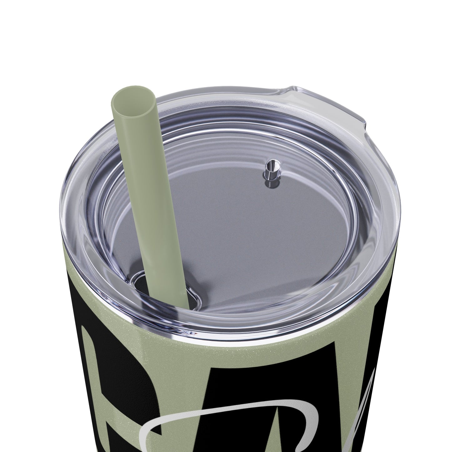Logo Tumbler with Straw, 20oz