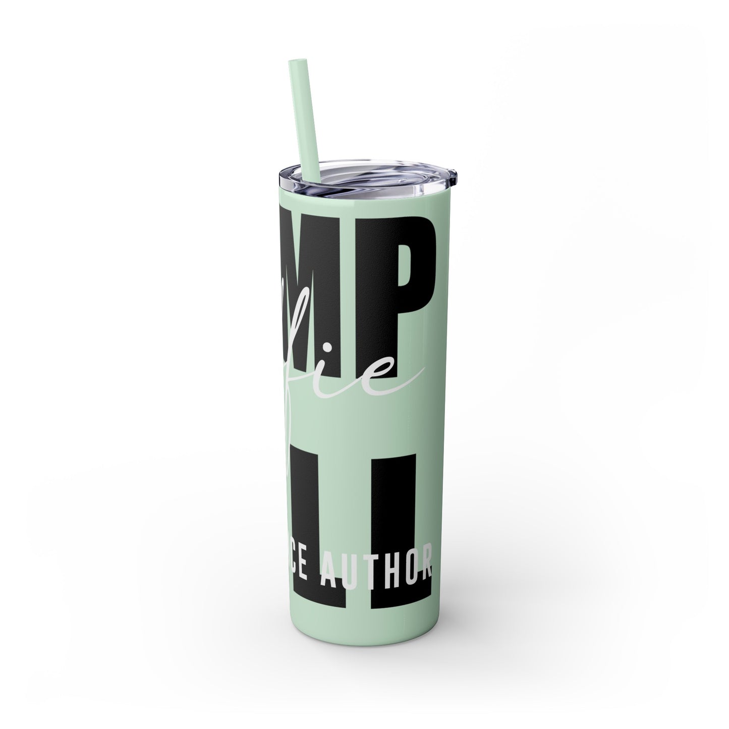 Logo Tumbler with Straw, 20oz