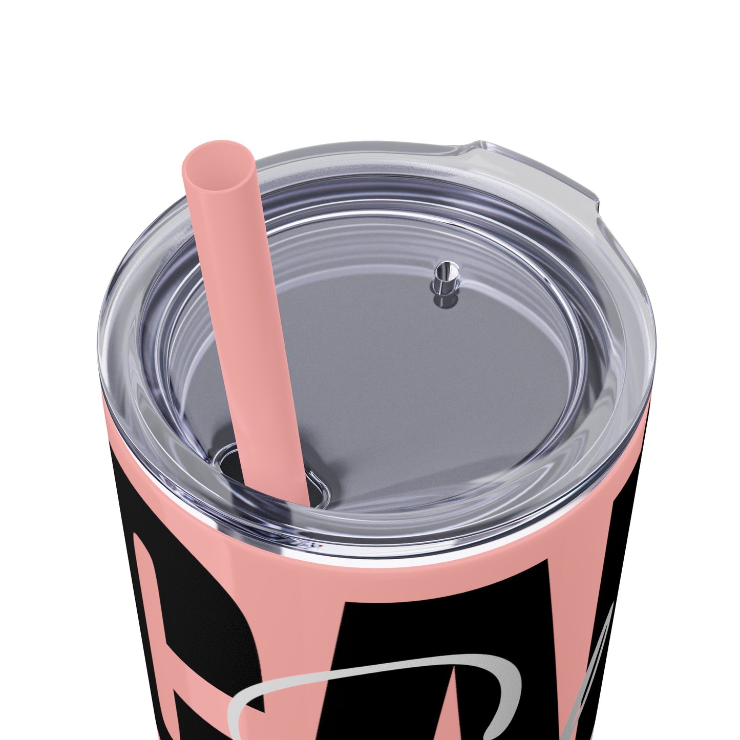 Logo Tumbler with Straw, 20oz