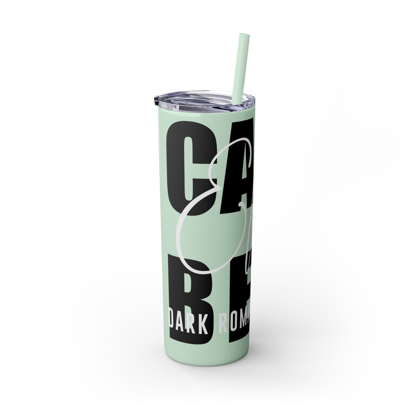 Logo Tumbler with Straw, 20oz