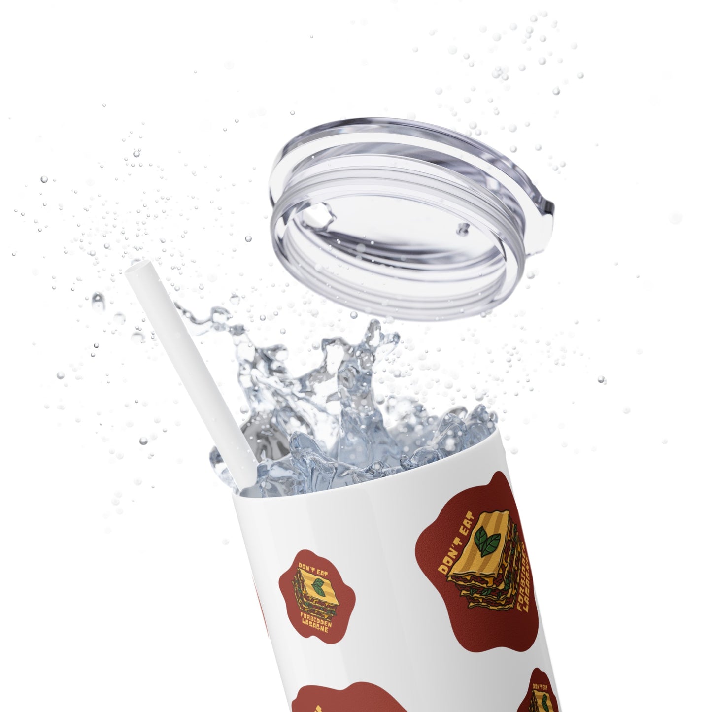 Lasagna Tumbler with Straw, 20oz