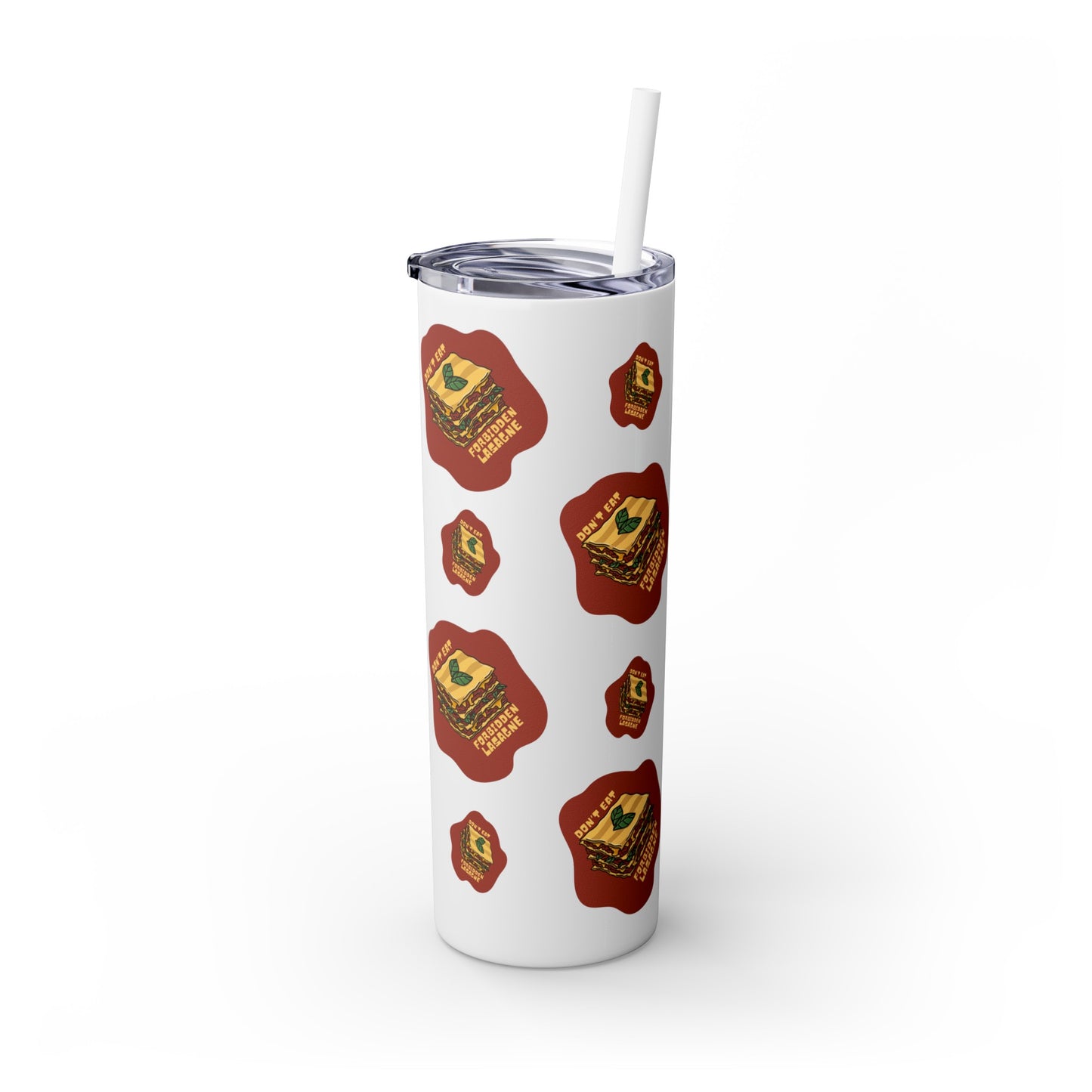 Lasagna Tumbler with Straw, 20oz