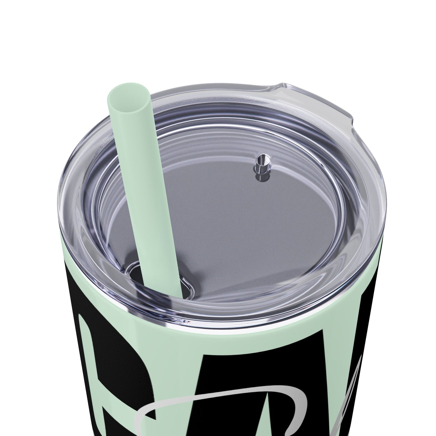 Logo Tumbler with Straw, 20oz