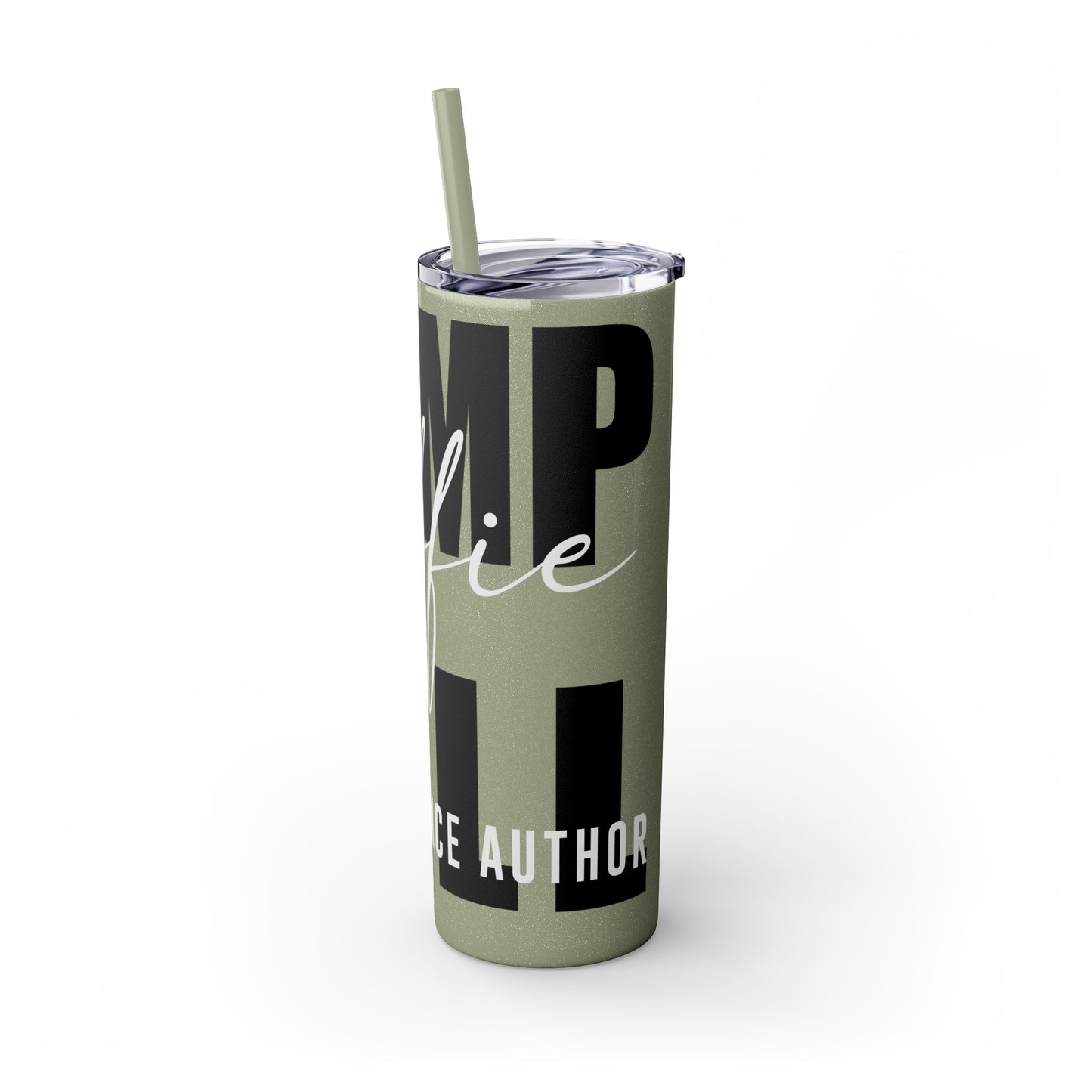 Logo Tumbler with Straw, 20oz