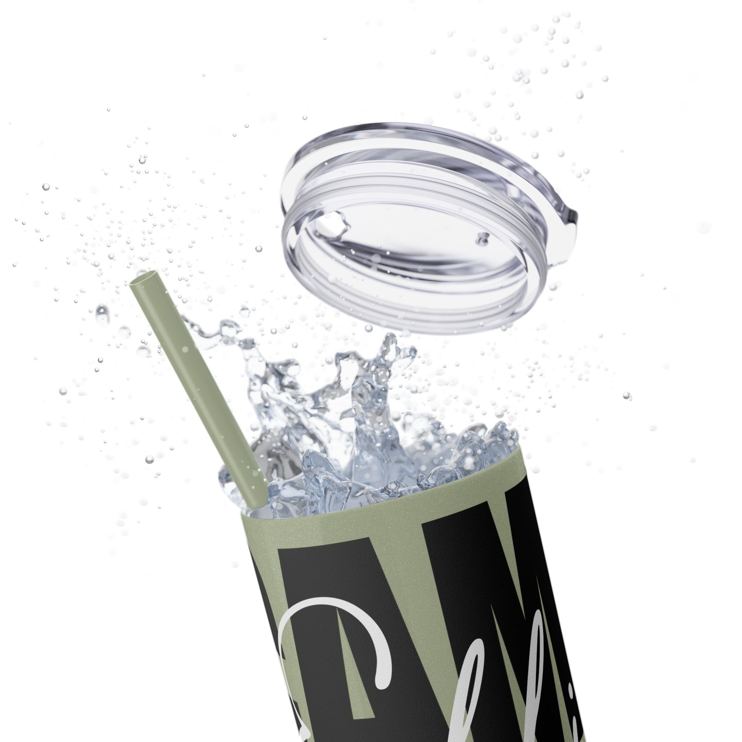 Logo Tumbler with Straw, 20oz