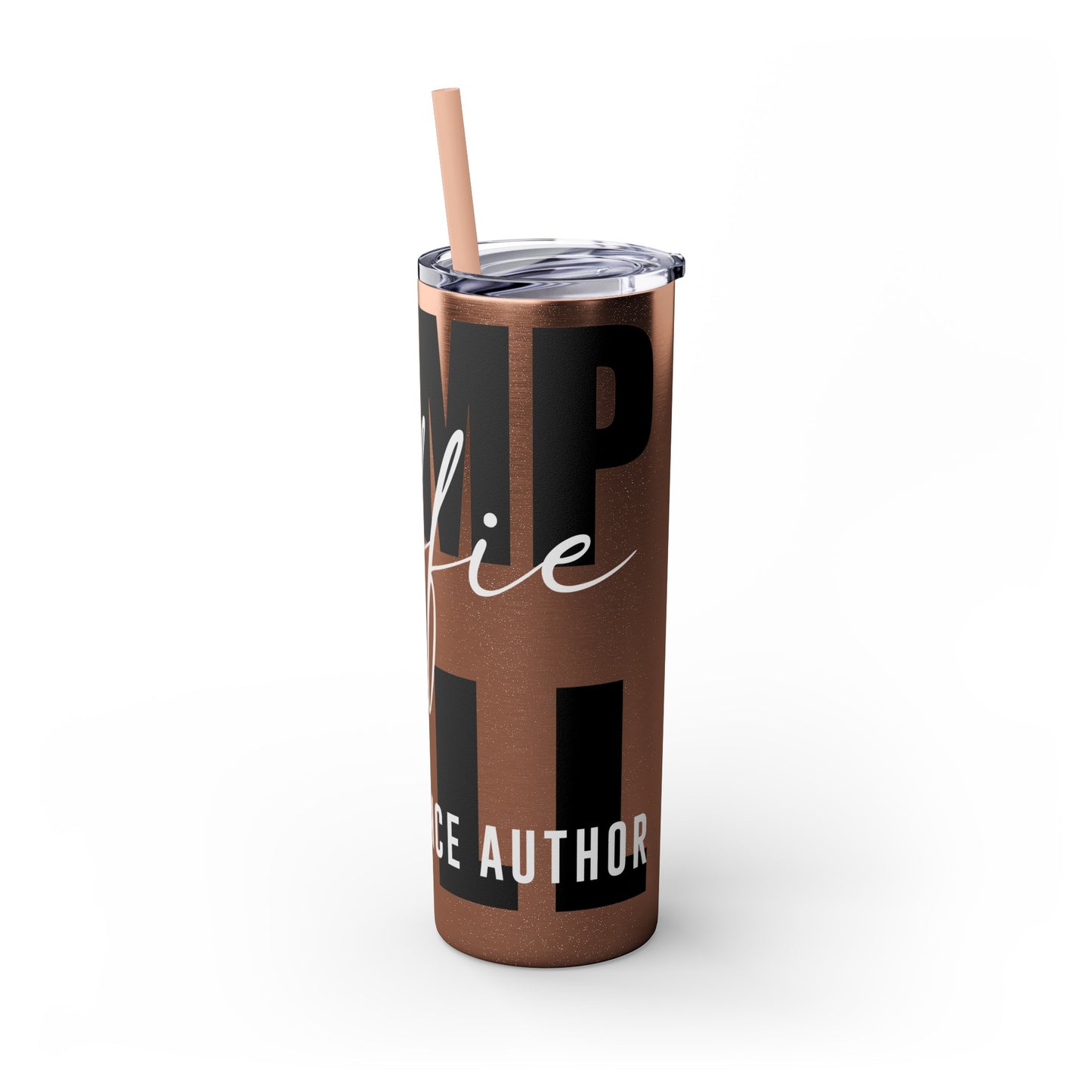 Logo Tumbler with Straw, 20oz
