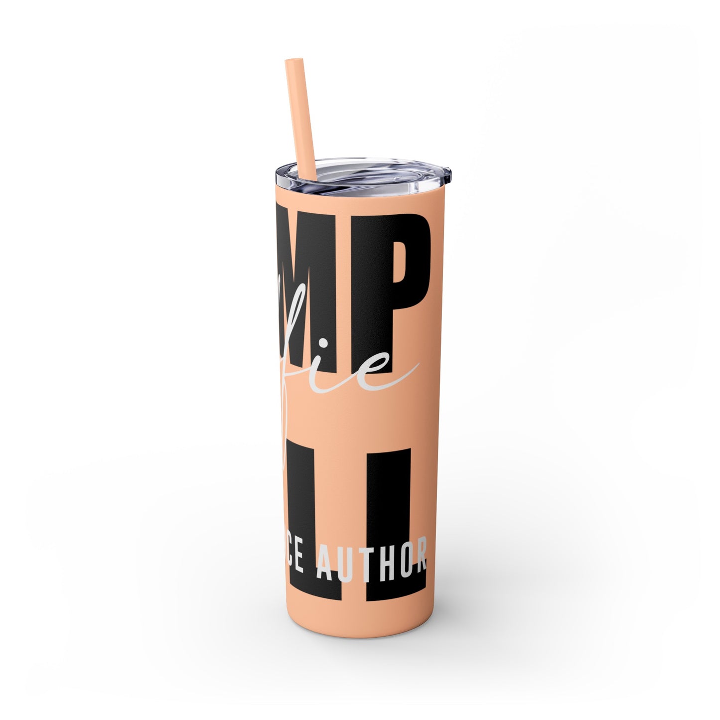 Logo Tumbler with Straw, 20oz