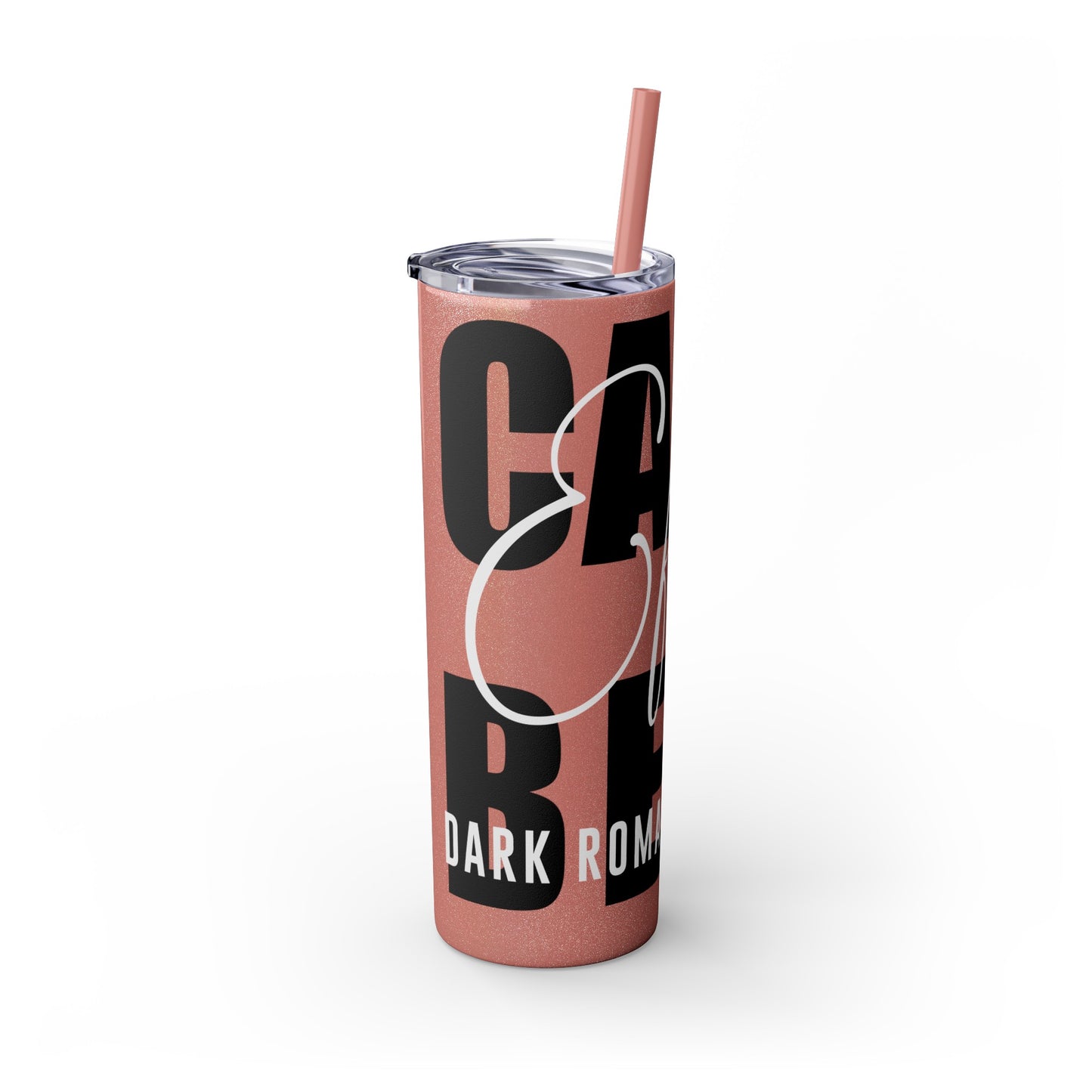 Logo Tumbler with Straw, 20oz