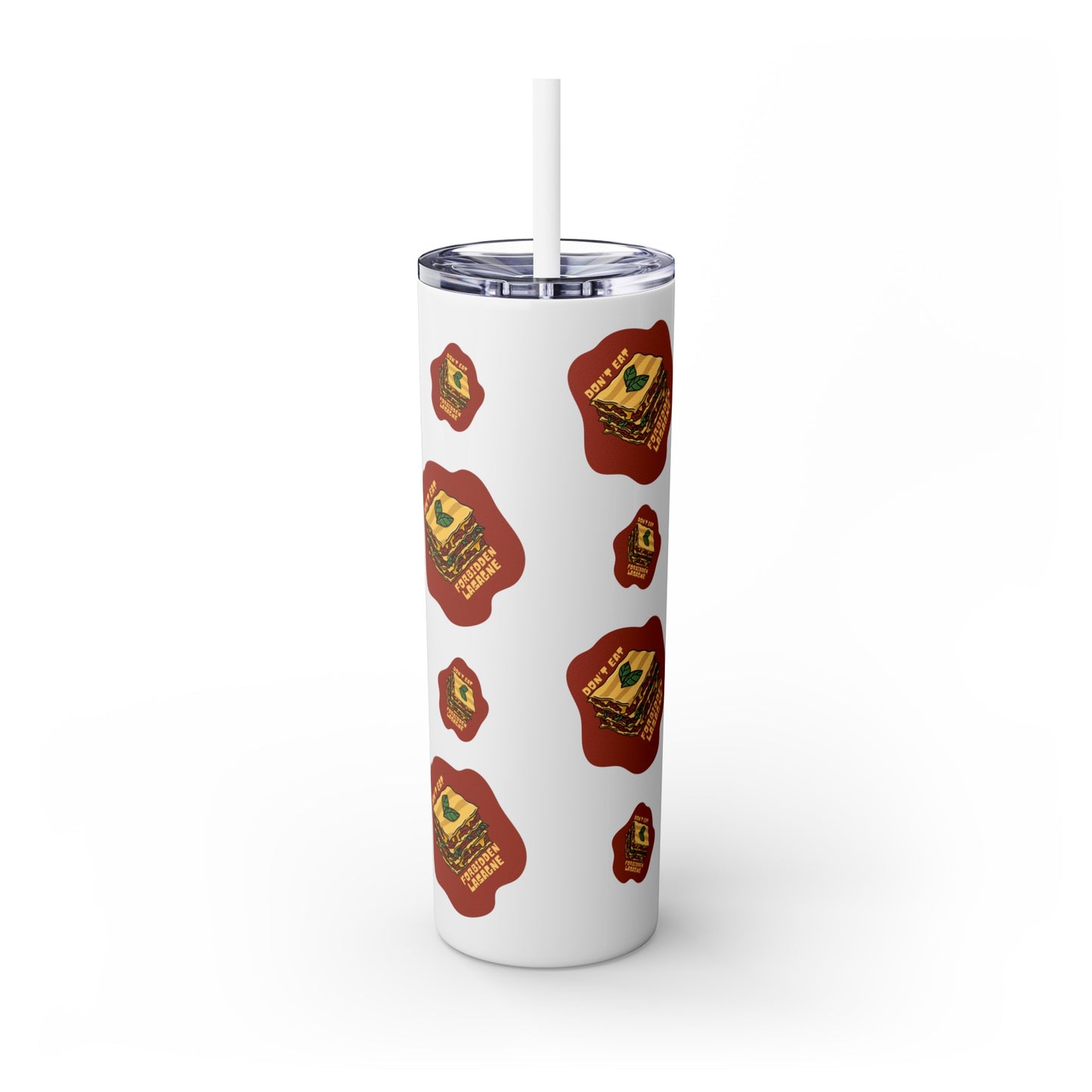 Lasagna Tumbler with Straw, 20oz