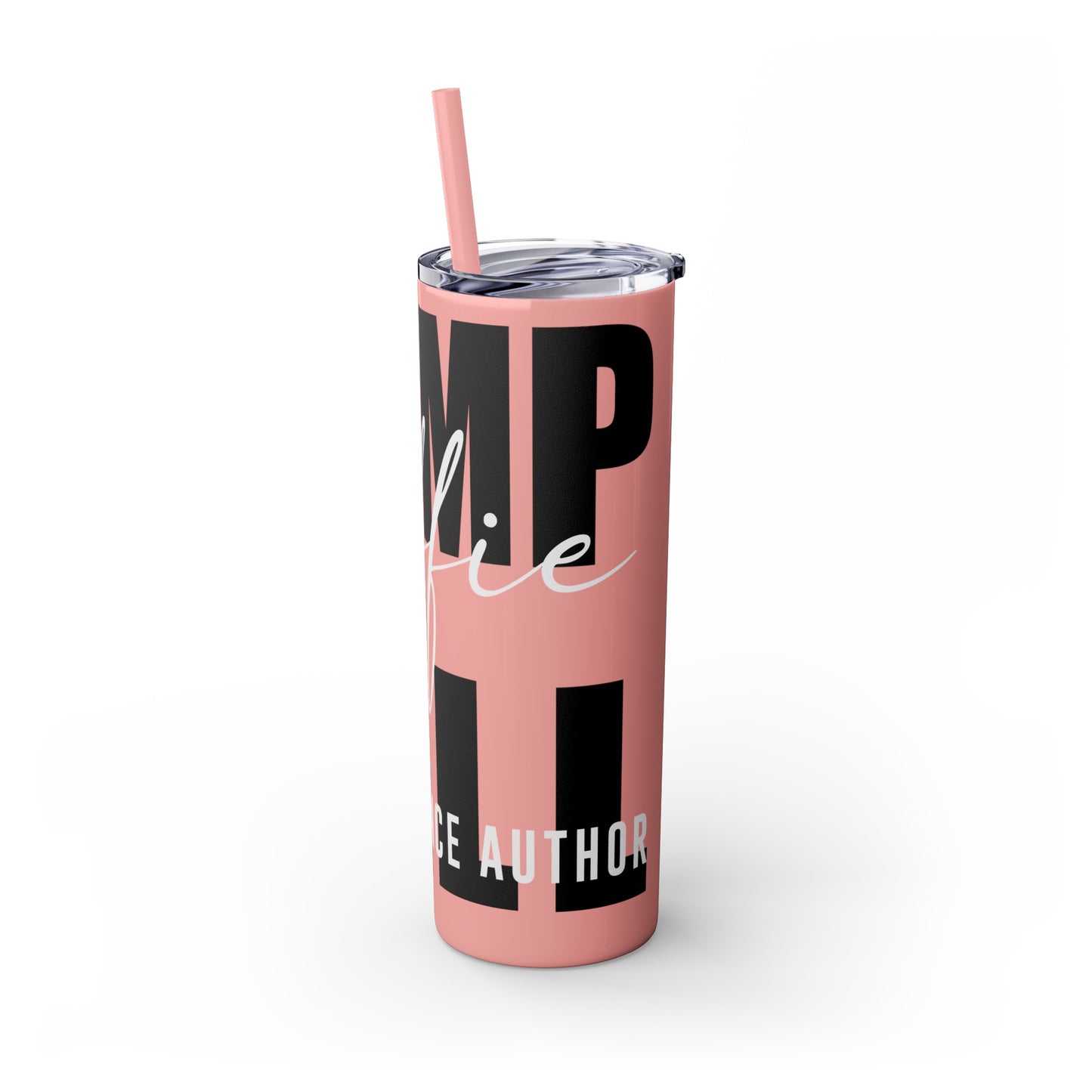 Logo Tumbler with Straw, 20oz