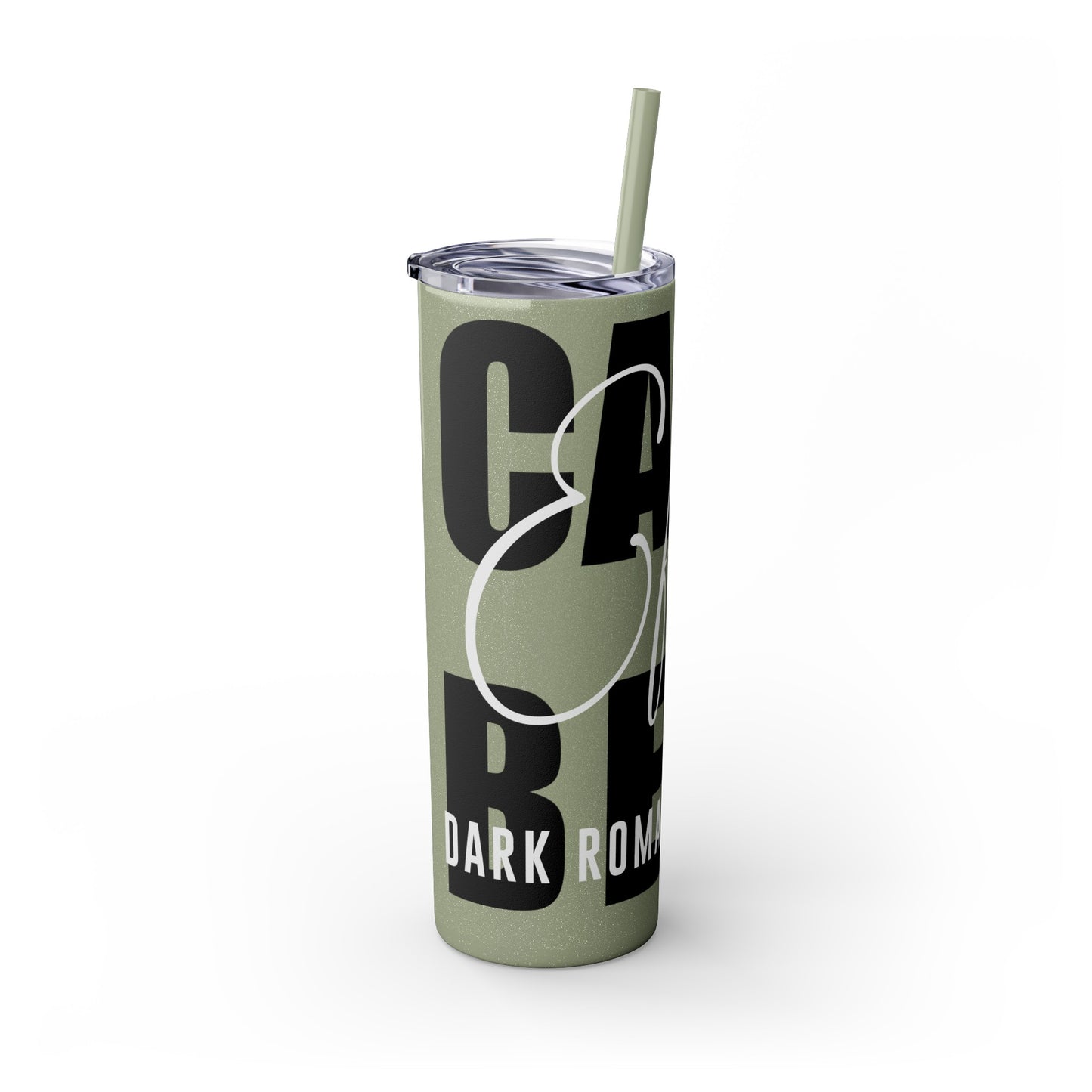 Logo Tumbler with Straw, 20oz
