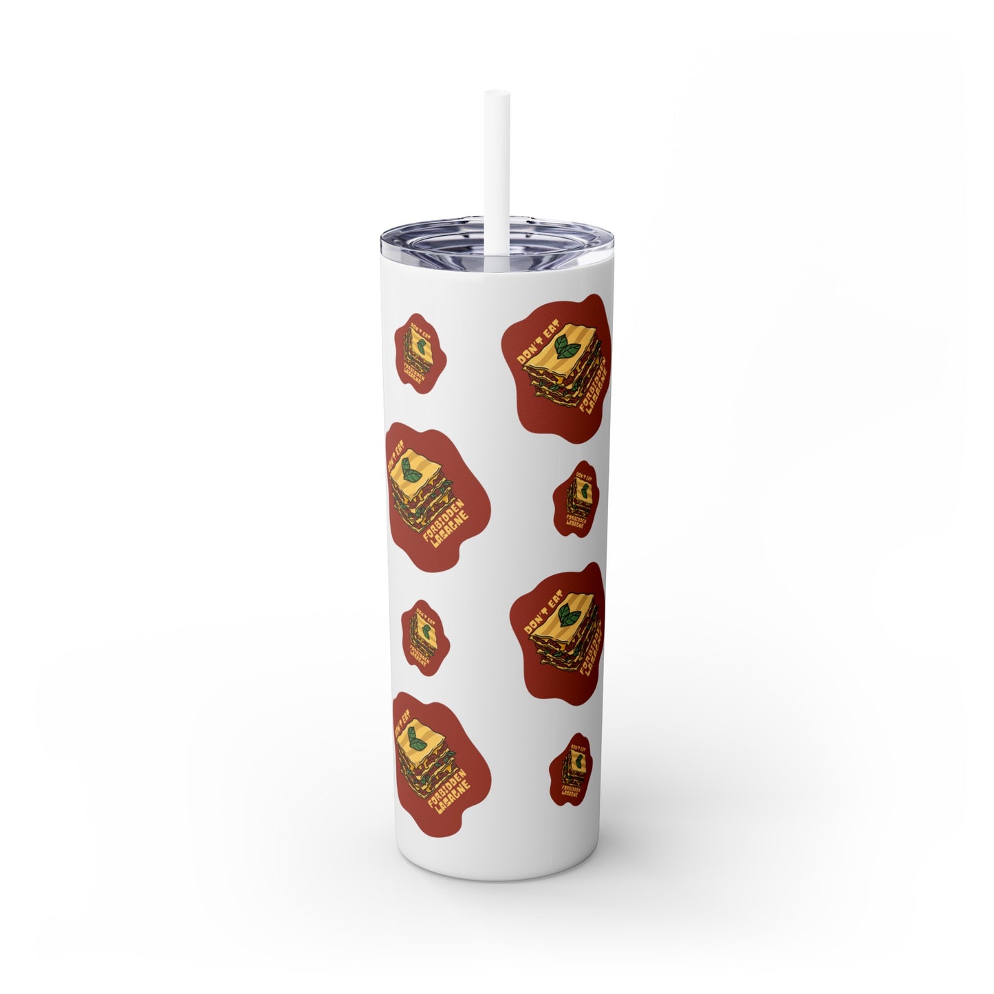 Lasagna Tumbler with Straw, 20oz