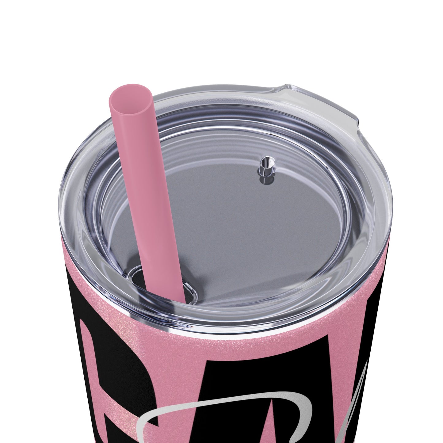 Logo Tumbler with Straw, 20oz