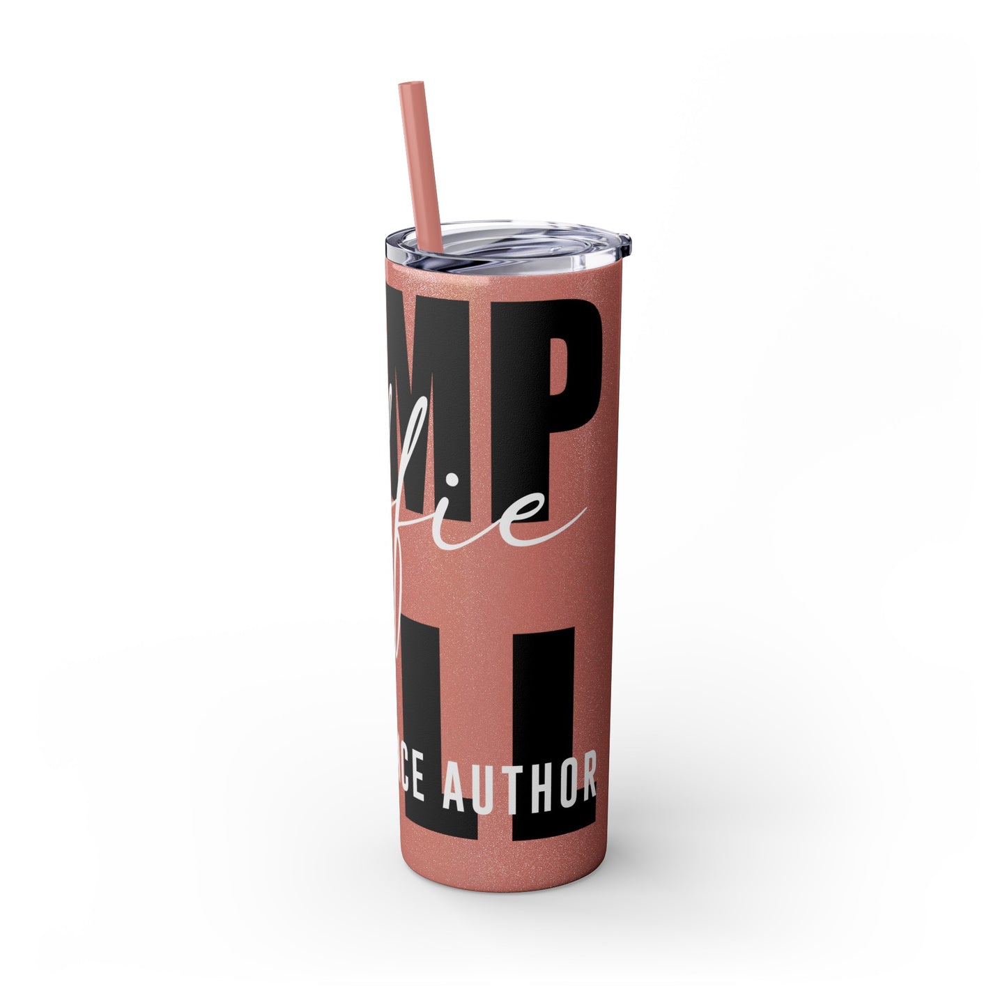Logo Tumbler with Straw, 20oz