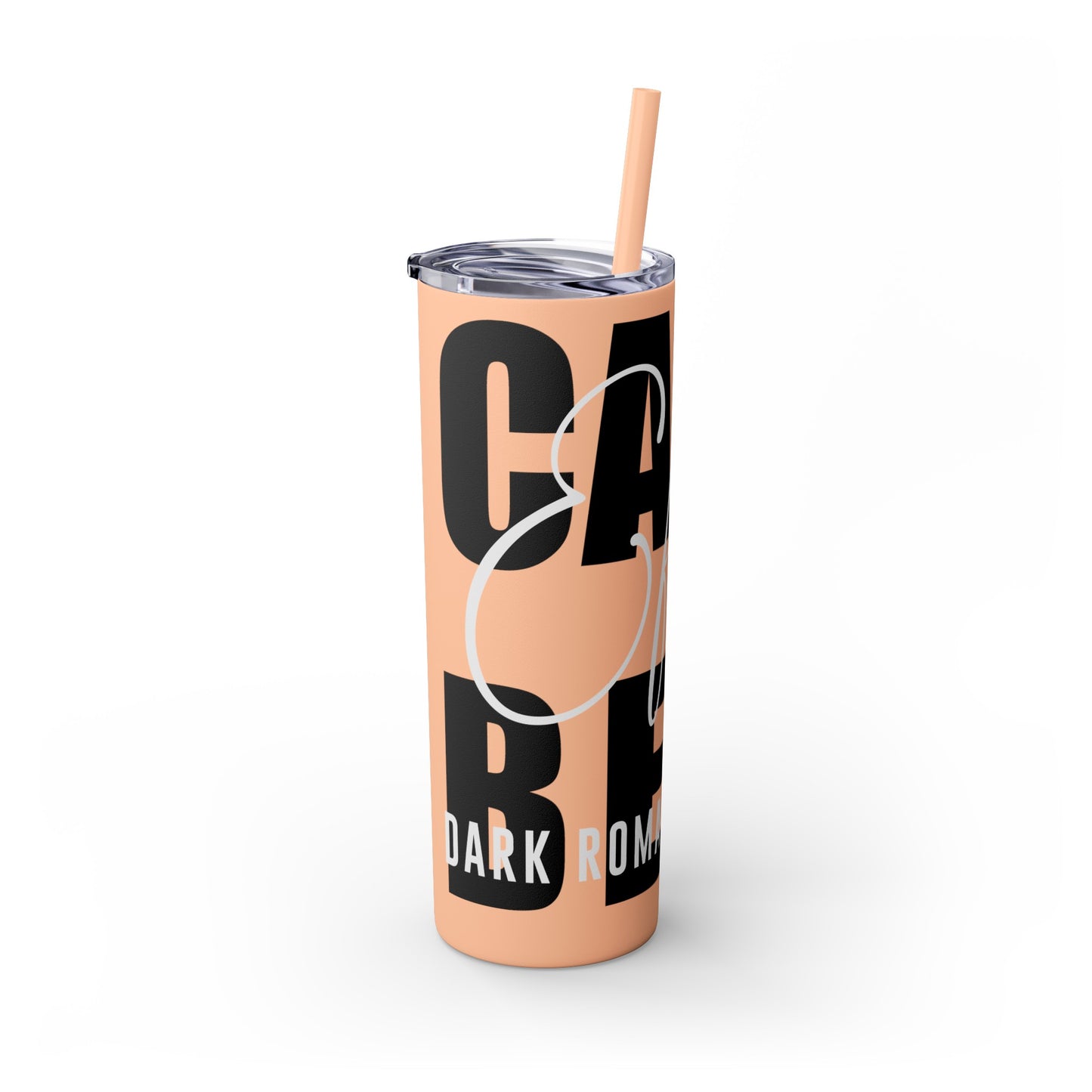 Logo Tumbler with Straw, 20oz