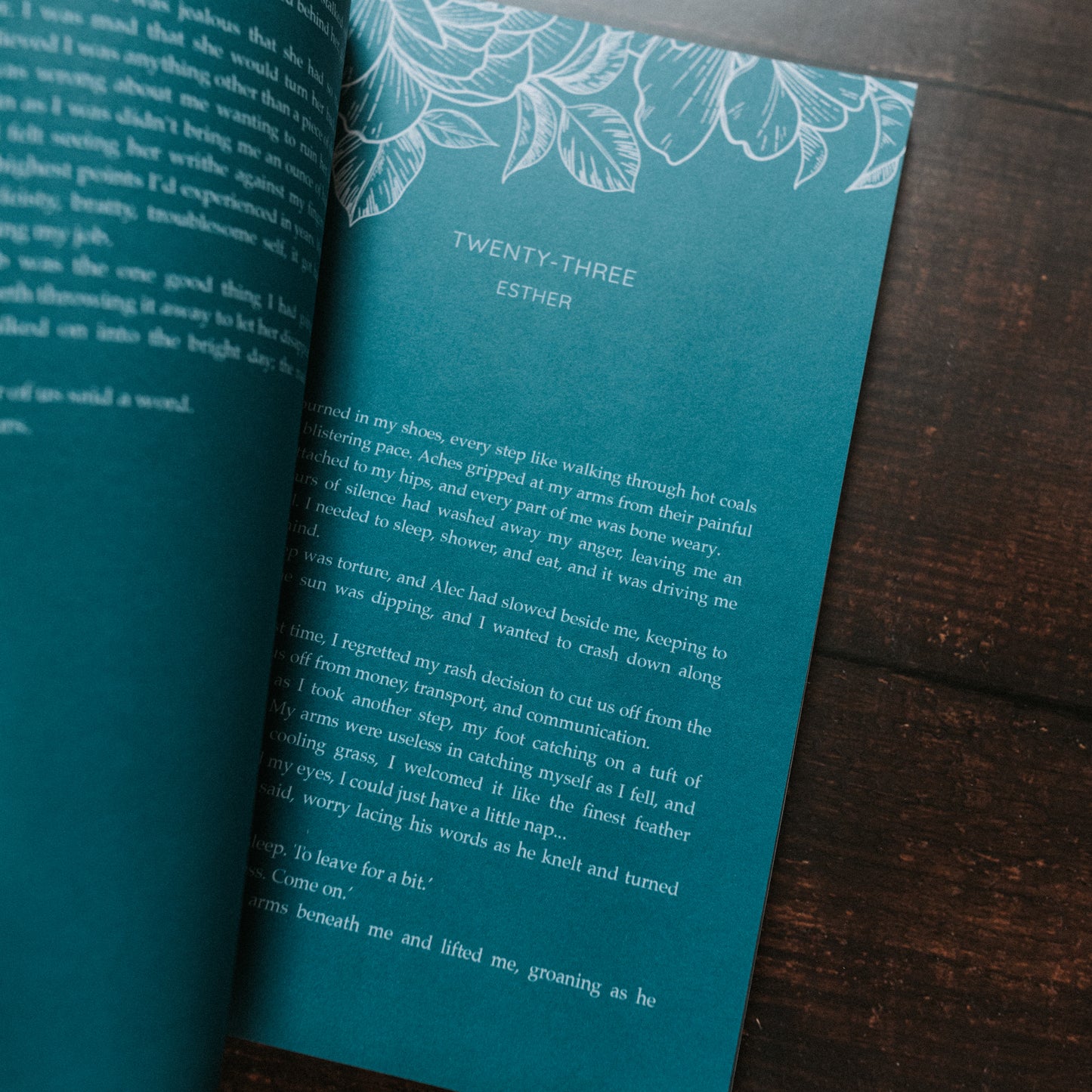Dark Escapes - Special Edition Teal Pages - Signed