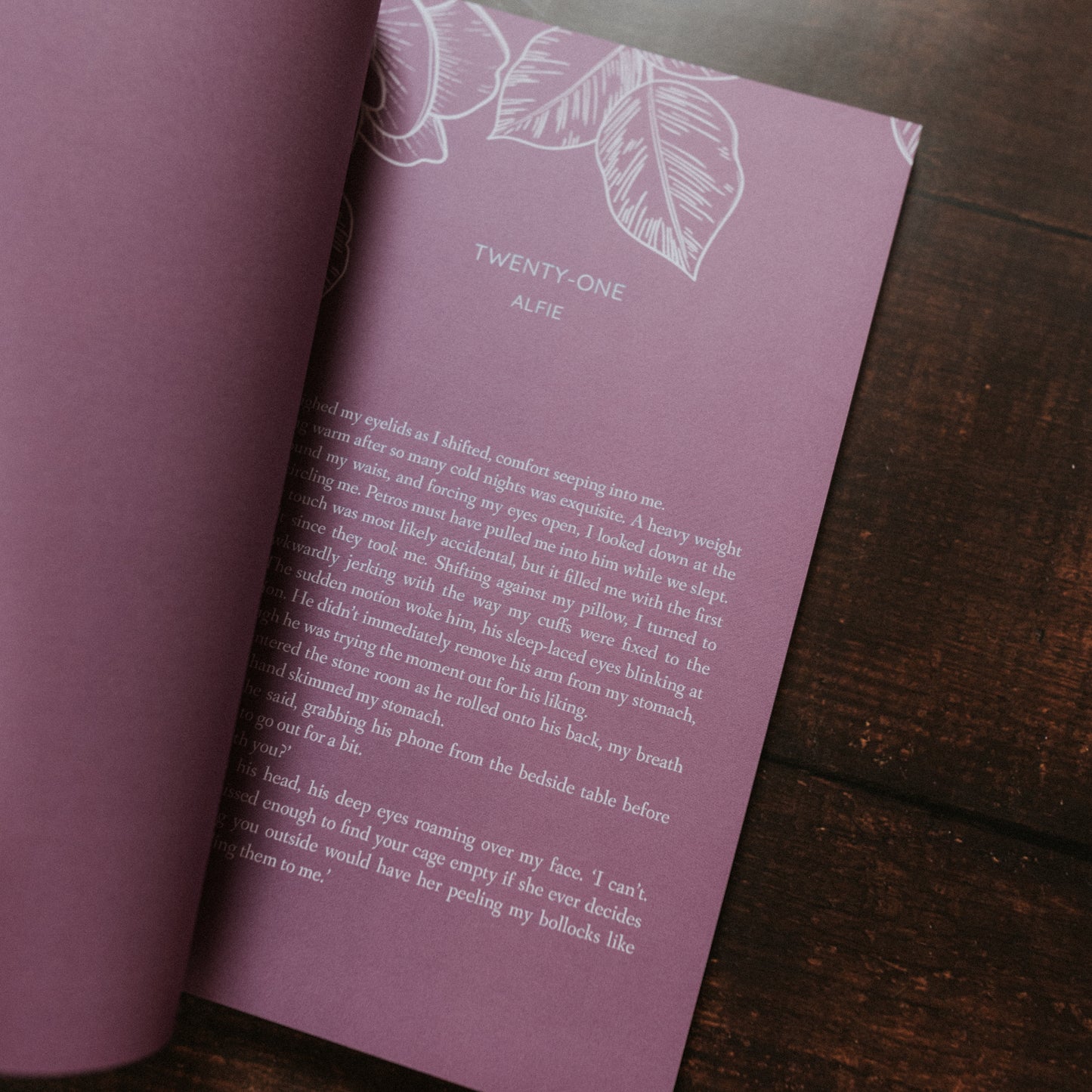 Alfie, Darling - Special Edition Lavender Pages - Signed